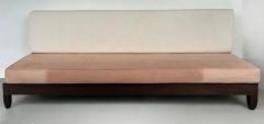 Chris Lehrecke Ralph Pucci Chris Lehrecke Armless Mahogany Sofa With Loose Cushions - 4002155
