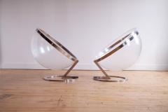 Christian Daninos Pair of Bubble Chairs in the style of Christian Daninos  - 3872667