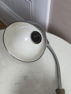 Christian Dell 1933 Pre War Bauhaus Kaiser Idell Natural Steel Model 6551 Desk Lamp Germany - 4694433