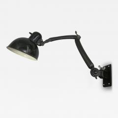 Christian Dell Bauhaus Early Modern Flex Wall Desk Arm Sconce Lamp 6716 by Christian Dell - 4091461