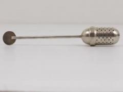 Christian Dell Christian Dell Bauhaus Silver Plated Tea Ball Diffuser Weimar Germany 1920s - 4041882