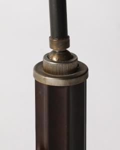 Christian Dell Enameled Metal and Bakelite Table Lamp by Christian Dell Germany c 1930 - 4207461