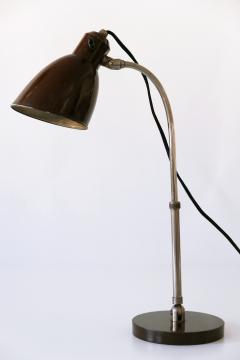 Christian Dell Rare Bauhaus Table Lamp Piccolo by Christian Dell for B nte Remmler 1930s - 1948003