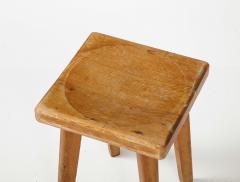 Christian Durupt Carved Pine Stool by Christian Durupt - 3088817