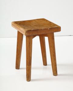 Christian Durupt Carved Pine Stool by Christian Durupt - 3088818