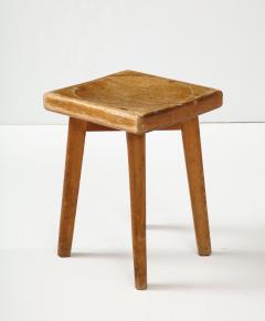 Christian Durupt Carved Pine Stool by Christian Durupt - 3088819