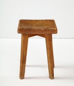 Christian Durupt Carved Pine Stool by Christian Durupt - 3088824