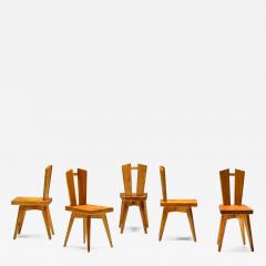Christian Durupt Dining Chairs by Christian Durupt and Charlotte Perriand 1969 - 2429674