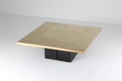 Christian Heckscher Christian Heckscher Brass Etched Coffee Table - 3375148