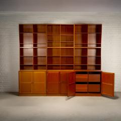 Christian Hvidt Modular Teak Bookshelves By Christian Hvidt for S borg M bler Denmark 1960s - 4211533