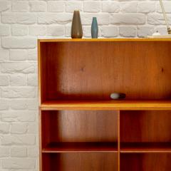 Christian Hvidt Two Piece Teak Bookshelf by Christian Hvidt for S borg M bler Denmark 1960s - 4212192