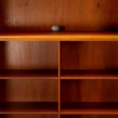 Christian Hvidt Two Piece Teak Bookshelf by Christian Hvidt for S borg M bler Denmark 1960s - 4212194