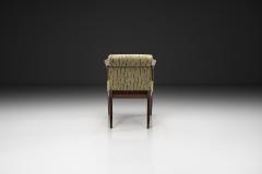 Christian Kraas Upholstered Art Deco Armchair by Christian Kraas France ca 1930s - 4806845