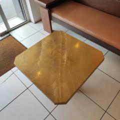 Christian Krekels Etched Brass Coffee Table by Christian Krekels signed circa 1975 - 3154947