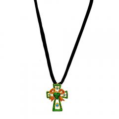Christian Lacroix Christian LaCroix Gold Plated and Enamel Cross - 4430126