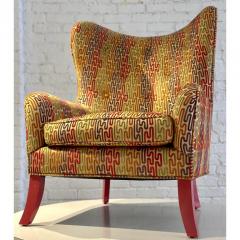 Christian Lacroix Modern Christian Lacroix Designer Wingback Chair - 3135898