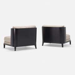 Christian Liaigre Aspre lounge chairs pair - 2895281