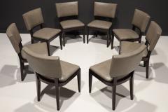 Christian Liaigre Christian Liaigre Harry Dining Chairs in Spinnybeck Leather Set of 8 - 2602289