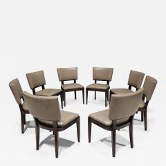 Christian Liaigre Christian Liaigre Harry Dining Chairs in Spinnybeck Leather Set of 8 - 2604765