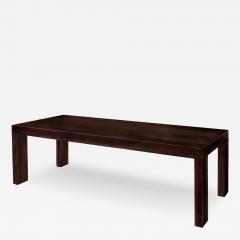 Christian Liaigre Clean Line Dining Table in Dark Oak by Christian Liaigre - 155804