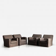 Christian Liaigre Lounge Chairs by Christian Liaigre France 1990s - 4402163