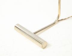 Christian Liaigre Nickel plated Bronze reading light by Christian Liaigre France 1980s - 2277901