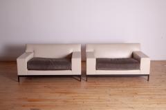 Christian Liaigre Pair of Christian Liaigre Bouddha Club Chairs - 4611365