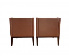 Christian Liaigre Pair of Christian Liaigre Cara bes Armchairs - 4513293