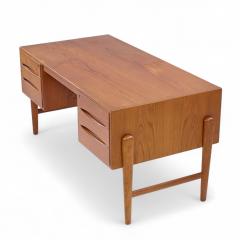Christian M ller Christian M ller Mid Century Danish Teak Executive Desk - 4360574