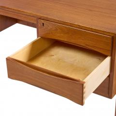 Christian M ller Christian M ller Mid Century Danish Teak Executive Desk - 4360575