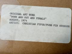 Christian Piper Sexy Woman on a Dogie Leash and Collar S M BDSM before Helmut Newton - 4341689