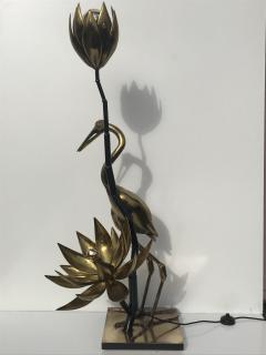 Christian Techoueyres Brass Lotus Floor Lamp by Techoueyres - 461681