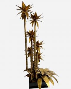 Christian Techoueyres Large Agave floor lamp attributed to Christian Techoueyres France circa 1970 - 4524661
