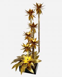 Christian Techoueyres Large Agave floor lamp attributed to Christian Techoueyres France circa 1970 - 4524662