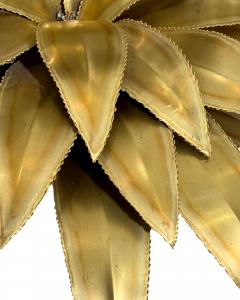 Christian Techoueyres Large Agave floor lamp attributed to Christian Techoueyres France circa 1970 - 4524664