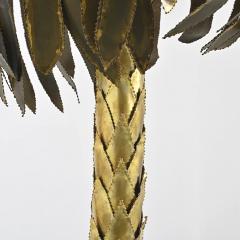 Christian Techoueyres Large palmtree floor lamp by Christian Techoueyres Jansen France circa 1970 - 3977118