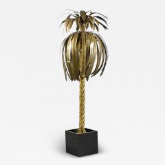 Christian Techoueyres Large palmtree floor lamp by Christian Techoueyres Jansen France circa 1970 - 3980682