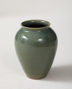 Christiane Perrochon Green Boule Vase - 3934541