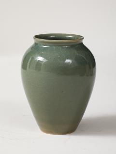 Christiane Perrochon Green Boule Vase - 3934546