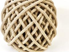 Christien Meindersma Flax Ottoman Rope Stool Pouf Tabouret by Christien Meindersma Netherlands - 4055361