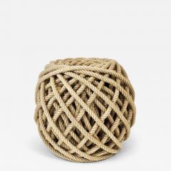 Christien Meindersma Flax Ottoman Rope Stool Pouf Tabouret by Christien Meindersma Netherlands - 4727715