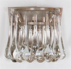 Christophe Palme Christoph Palme Teardrop Crystal Sconces Two Pairs Available  - 682389