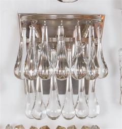 Christophe Palme Christoph Palme Teardrop Crystal Sconces Two Pairs Available  - 682390