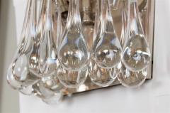 Christophe Palme Christoph Palme Teardrop Crystal Sconces Two Pairs Available  - 682401