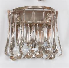 Christophe Palme Christoph Palme Teardrop Crystal Sconces Two Pairs Available  - 682403