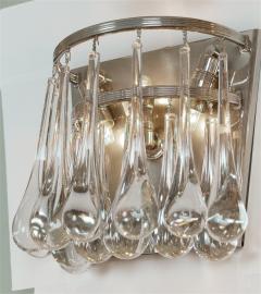 Christophe Palme Christoph Palme Teardrop Crystal Sconces Two Pairs Available  - 682408