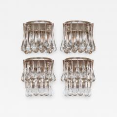 Christophe Palme Christoph Palme Teardrop Crystal Sconces Two Pairs Available  - 682688