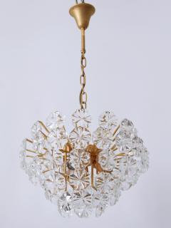 Christophe Palme Elegant Mid Century Modern Crystal Chandelier by Christoph Palme Germany 1970s - 3250548