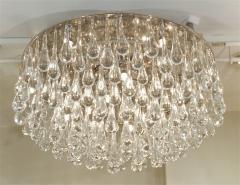 Christophe Palme Massive Christoph Palme Crystal Teardrop Flush Mount Chandelier - 530978