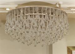 Christophe Palme Massive Christoph Palme Crystal Teardrop Flush Mount Chandelier - 530983